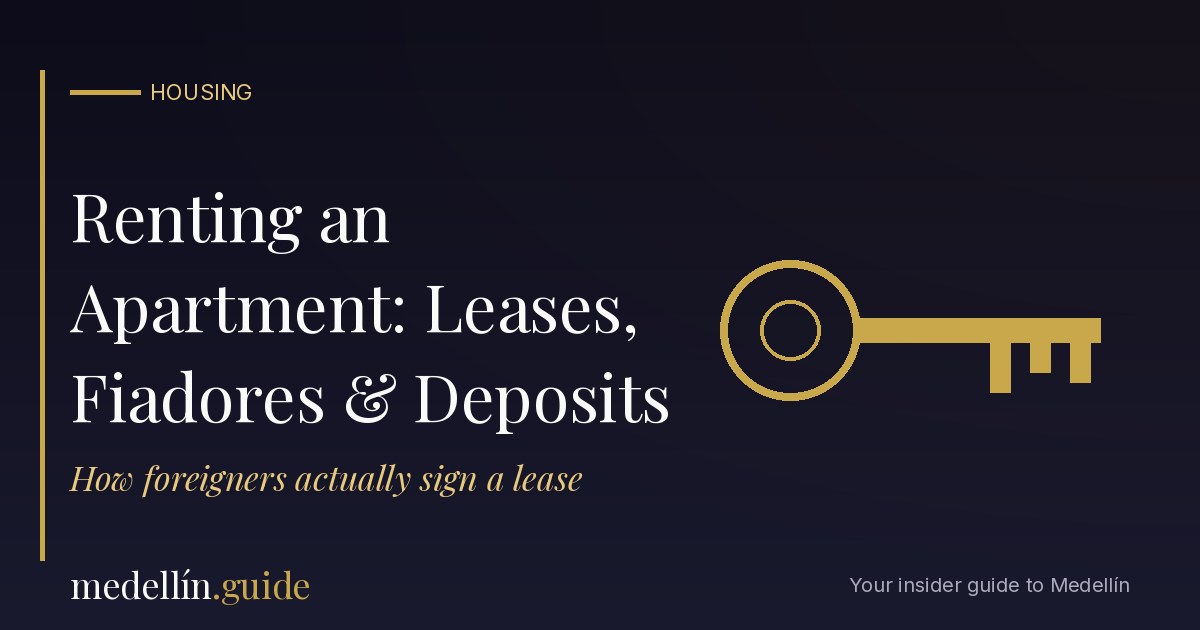 Renting an apartment in Medellín - medellín.guide