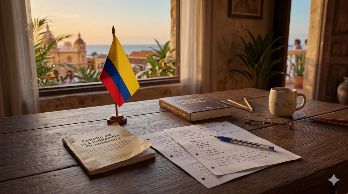The Colombian Citizenship Exam study guide - medellin.guide