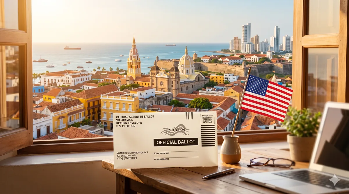 How US citizens in Colombia vote absentee in US elections - medellín.guide